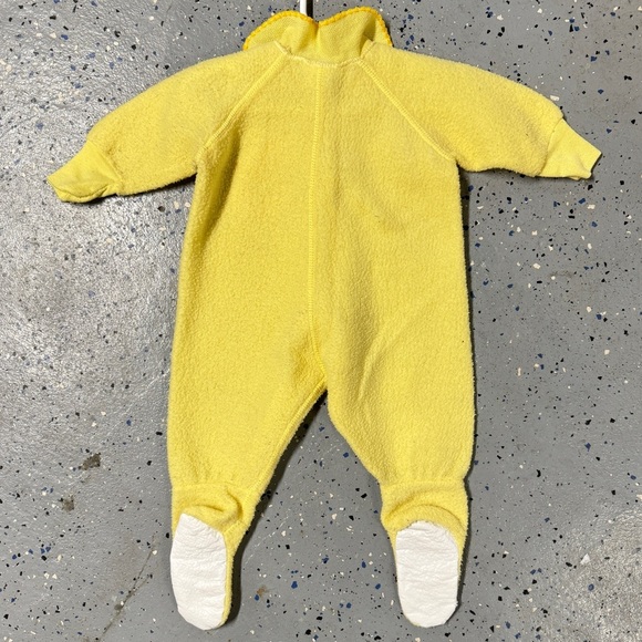 Royal Heir Yellow Infant Footsie Sleeper One Piece - Picture 9 of 10